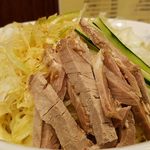 鶏舎 - そそり立つ冷やし葱そば大盛