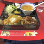 中国料理 龍門 - 本日のランチ810円ご飯抜き