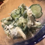 ばんじょう - あさりとキュウリの酒粕あえ…リピです♪