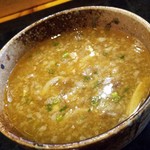 麺処 蓮海 - 割りスープです。