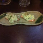 海鮮厨房 匠 - サーモンのタルタル焼き（のおまけ）