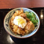 Marugame Seimen - 『タル鶏天ぶっかけ 並』640円