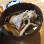 手打うどん 松屋 - 手打うどん 松屋　威勢のいい肉汁