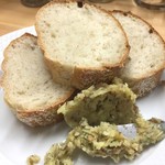 洋食デッサン - 【’18.6】どちらも自家製！パン＆ルディックバターはどちらも旨過ぎる～!!