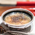 エクアトゥール - フカヒレのスープ仕立て、黒トリュフ添え