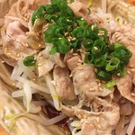 かつぎや - お馴染み？5　あんまり頼んだことなかったけど豚しゃぶもやしポン酢こんなにハイボールに合うんですね