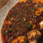 かつぎや - お馴染み6　麻婆豆腐5辛　花椒の痺れがクセになります