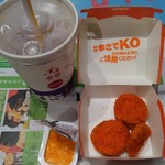 マクドナルド - ナゲット食べかけでスミマセン。