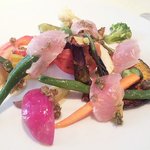 ボンシュマン - 前菜/金目鯛のマリネとこだわり野菜