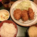 とんかつ伊勢 - 上ひれかつ定食