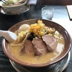 煮干中華 あさり - ごま味噌ラーメン！