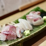 花いち - 【向】しお（間八）、きす立塩、いさき