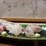 花いち - 【向】しお（間八）、きす立塩、いさき