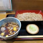 そば処 大和 - 鶏もつせいろ（800円）