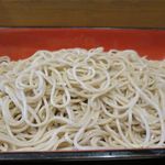 そば処 大和 - 麺のアップ