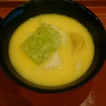 蓬左茶寮 - 椀物:トウモロコシのすり流し