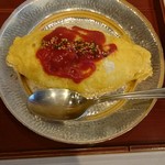 蓬左茶寮 - 余興:コーンライスのオムライス