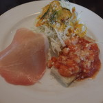 ランチセット1300円の前菜