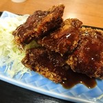 気仙沼まぐろ食堂 昭福丸 - ガーリックチキンカツ