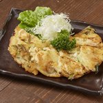 Seafood pancake