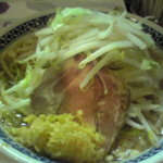 麺家 ぶんすけ - 塩旨辛ラーメンにニンニク！