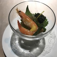 中国料理 龍鳳 - 海老とクラゲ