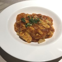 中国料理 龍鳳 - 小海老と玉子のチリソース