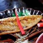 釜めし魚政 - 「焼き魚定食ランチ（サバ）」のメイン