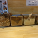 サバ６製麺所 - ☆薬味が色々あるので味変出来ます☆