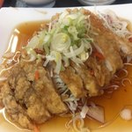 福源 - 油淋鶏  鶏肉1枚使ってます