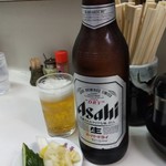 美華 - 瓶ビール630円。