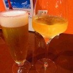 ビストロ アオキ - ハートランド生ビールと白ワイン