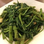 Somboon Seafood - 空芯菜炒め、アセアンの定番