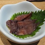下総屋 - お通しの"ホタルイカ"