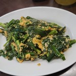 だるま - ニラ玉炒め(800円)