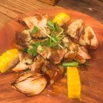 百瀬食堂 - チキンとオニオンソテー 梅ワサビソース