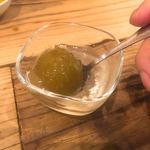 百瀬食堂 - じっくり漬け込まれた梅のデザート☆