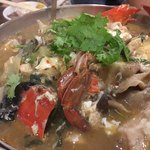 大衆中遊華食堂 八戒 - 虎河豚と渡蟹の春雨スープ