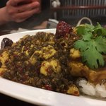 大衆中遊華食堂 八戒 - 麻婆カリー部分