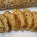 ラ バゲット ド パリ ヨシカワ - パン・オ・フリュイ・ジャポネ断面