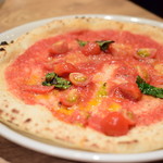 PIZZERIA&BAR CERTO! - 日替わりピッツァ：トマトたっぷりマリナーラ　にんにく風味@税込980円
