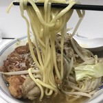 KAZE本店 - 【2018.6.30】加水率高めの中細麺。
