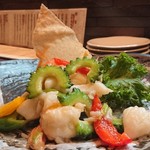 中国料理 元龍菜 - 海鮮炒め