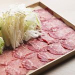 Cow tongue shabu (additional)