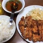 好吃飯店 - 油淋鶏（セットで950円）