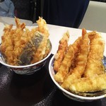 揚げ天まる - 上天丼690円