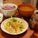 食堂ウラニワ - ＜ランチ＞ゴーヤチャンプル