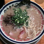 田中商店 - らーめん（ハリガネ￥680） 2011/8/1