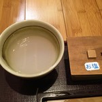 久庵 - まったりとした蕎麦湯