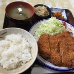 とん喜 - ジャンボカツ定食